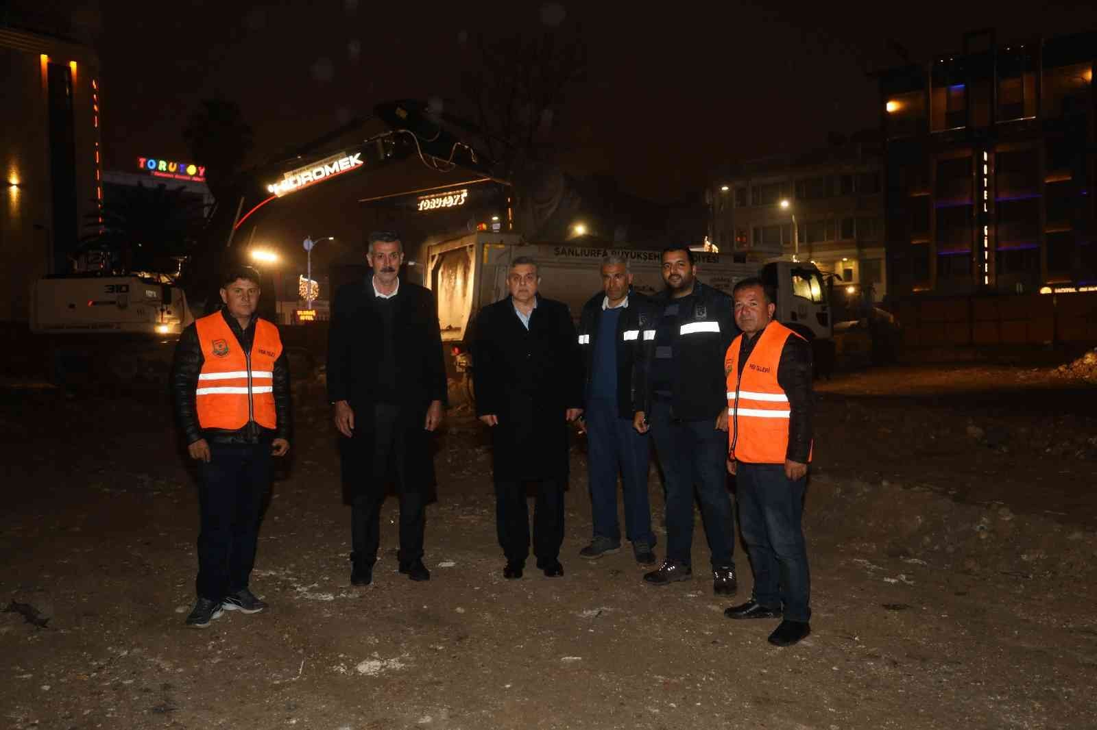 Beyazgül, Sarayönü Kızılay meydanını inceledi