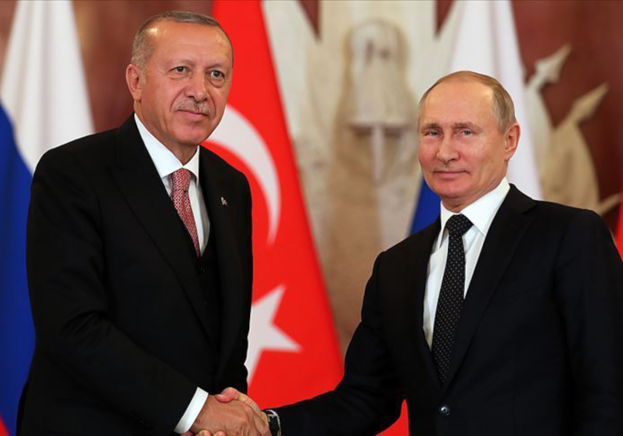 Cumhurbaşkanı Erdoğan, Putin İle Görüştü