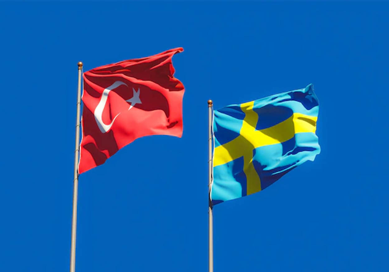 Türkiye isveç bayrağı