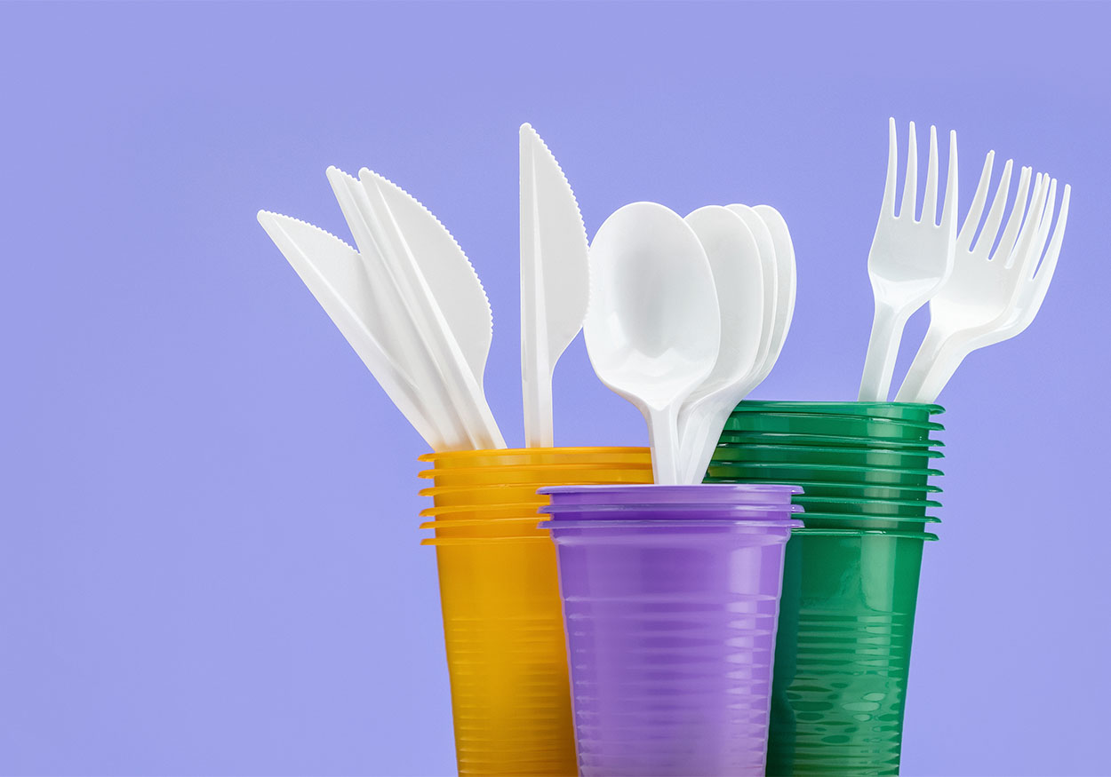 plastik çatal bıçak