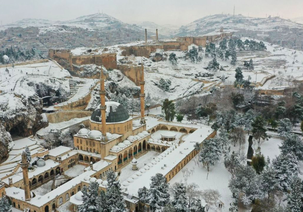 şanlıurfa balıklıgöl kar yağışı