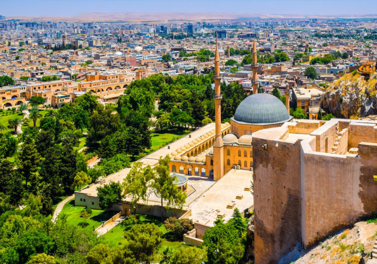 şanlıurfa dergah balıklıgöl tepeden