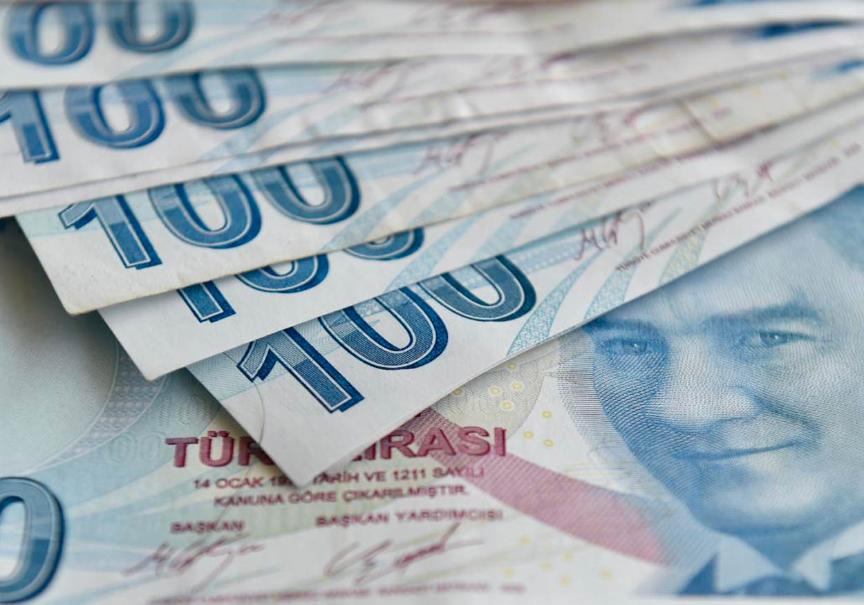 türk lirası para