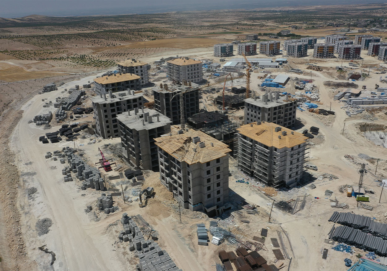 Şanlıurfa'da Deprem Konutlarının Kaba İnşaatı Bitti! 2 konut